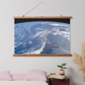 Der Panamakanal. Wandteppich Mit Holzrahmen (Schlafzimmer)