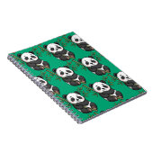 Der Panda-Bär für Ideen Notizblock (Rechte Seite)