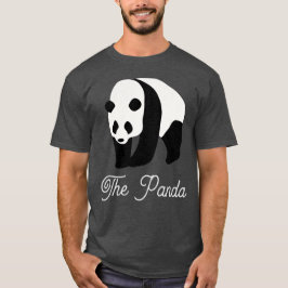 Der Panda-Farbblock T-Shirt