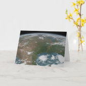 Der Panoramaplanet Erde und die USA. 2 Karte (Gelbe Blume)