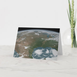 Der Panoramaplanet Erde und die USA. 2 Karte