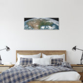 Der Panoramaplanet Erde und die USA. 2 Leinwanddruck (Insitu (Schlafzimmer))