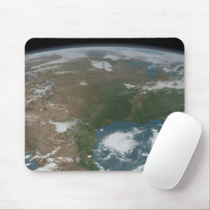 Der Panoramaplanet Erde und die USA. 2 Mousepad