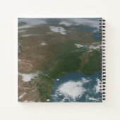 Der Panoramaplanet Erde und die USA. 2 Notizblock (Rückseite)