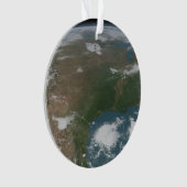 Der Panoramaplanet Erde und die USA. 2 Ornament (Vorderseite)