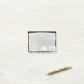 Der Panoramaplanet Erde und die USA. 2 Post-it Klebezettel (Auf Schreibtisch)