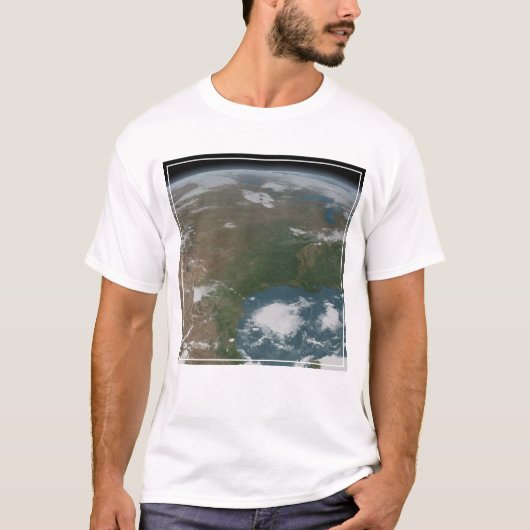 Der Panoramaplanet Erde und die USA. 2 T-Shirt (Vorderseite)