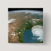 Der Panoramaplanet Erde und die USA. Button (Vorderseite)