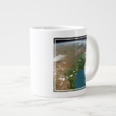 Der Panoramaplanet Erde und die USA. Jumbo-Tasse (Vorderseite Rechts)