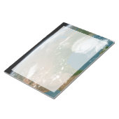 Der Panoramaplanet Erde und die USA. Notizblock (angewinkelt)