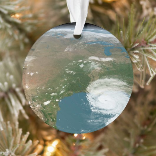 Der Panoramaplanet Erde und die USA. Ornament (Baum)