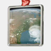 Der Panoramaplanet Erde und die USA. Ornament Aus Metall (Links)