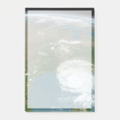 Der Panoramaplanet Erde und die USA. Post-it Klebezettel (Vorderseite)