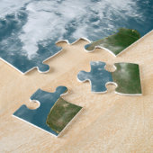 Der Panoramaplanet Erde und die USA. Puzzle (Seite)