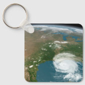 Der Panoramaplanet Erde und die USA. Schlüsselanhänger (Vorderseite)