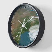 Der Panoramaplanet Erde und die USA. Uhr (Winkel)