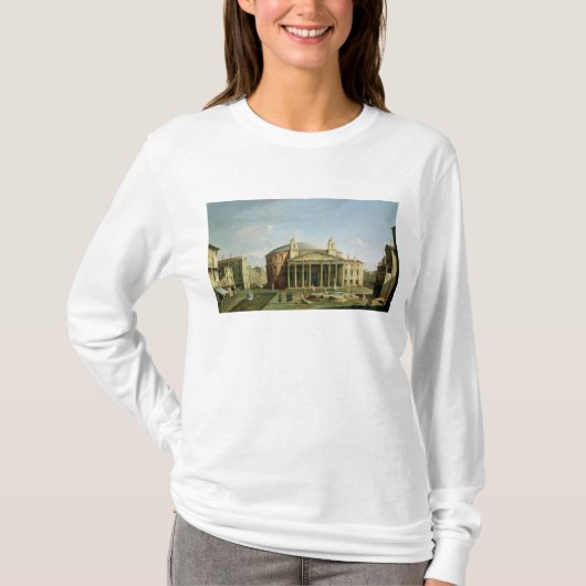Der Pantheon in Rom T-Shirt (Vorderseite)