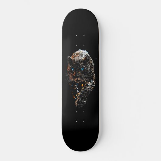 Der Panther Skateboard (Vorderseite)
