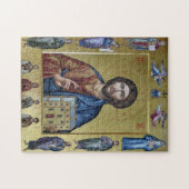 Der Pantokator und Heilige orthodoxe Christliches Puzzle (Horizontal)