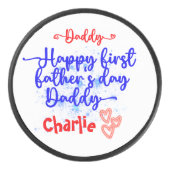 Der Papa des ersten Vaters | Eishockey Puck (Vorderseite)