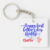 Der Papa des ersten Vaters | Schlüsselanhänger (Vorderseite)