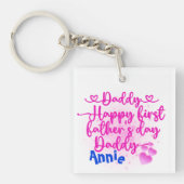 Der Papa des ersten Vaters | Schlüsselanhänger (Vorderseite)