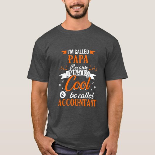 Der Papa-T - Shirt-Geschenk-Idee der Männer coole T-Shirt (Vorderseite)
