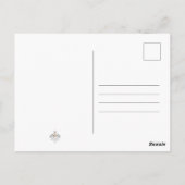 Der Papagei - Postkarte (Rückseite)