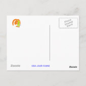Der Papagei Postkarte (Rückseite)