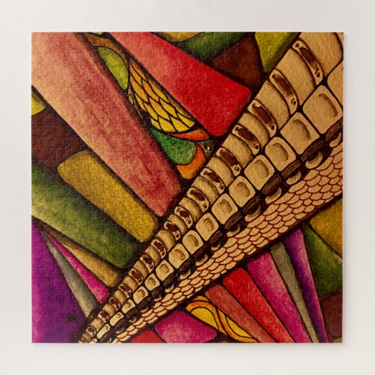 Der Papagei Puzzle (Horizontal)