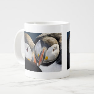 Der Papageitaucher, ein pelagischer Seevogel Jumbo-Tasse
