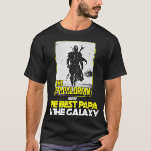 Der Papalorianer der beste Papa der Galaxie T-Shirt