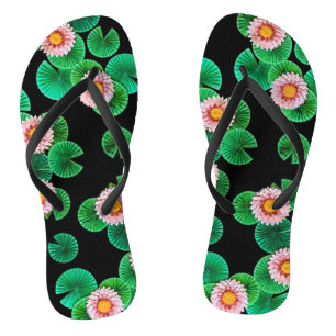 Der Papier-Koi-Teich Badesandalen