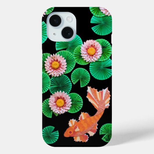 Der Papier-Koi-Teich Case-Mate iPhone-Hülle iPhone Hülle (Rückseite)