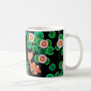 Der Papier-Koi-Teich Kaffeetasse