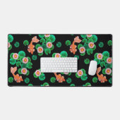 Der Papier-Koi-Teich Schreibtischunterlage (Tastatur & Maus)