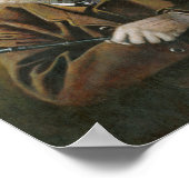 Der Papierfox 10 x 12,89 drucken Poster (Ecke)