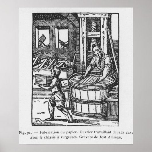 Der Papierhersteller Poster (Vorne)