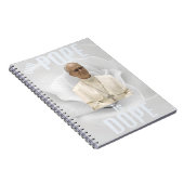 Der Papst ist cool Notizbuch Notizblock (Rechte Seite)