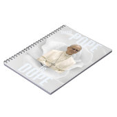 Der Papst ist cool Notizbuch Notizblock (Linke Seite)
