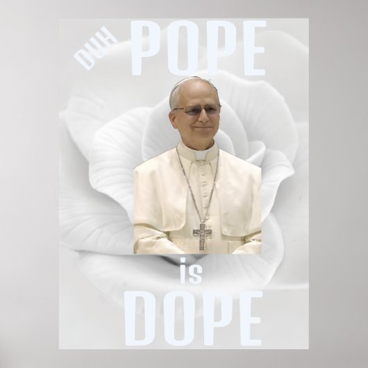 Der Papst ist ein cooler Poster (Vorne)