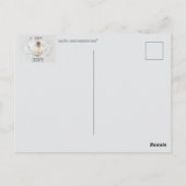 Der Papst ist eine coole Postkarte (Rückseite)