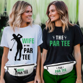 Der Par T-Shirt Bridesmaid Golf Junggeselinnen-Abs Bauchtasche