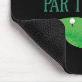 Der Par Tee Dad Hole In One Golf Eltern Passend Mousepad (Ecke)