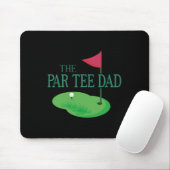 Der Par Tee Dad Hole In One Golf Eltern Passend Mousepad (Mit Mouse)