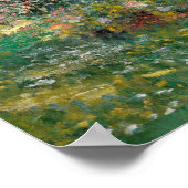 Der Parc Monceau (1876) von Claude Monet Poster (Ecke)