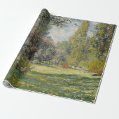 Der Parc Monceau - Claude Monet Geschenkpapier (Ungerollt)
