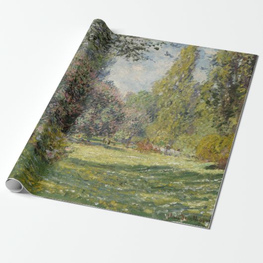 Der Parc Monceau - Claude Monet Geschenkpapier (Ungerollt)