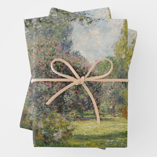 Der Parc Monceau - Claude Monet Geschenkpapier Set (Beispiel)