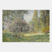 Der Parc Monceau - Claude Monet Geschenkpapier Set (Vorderseite)